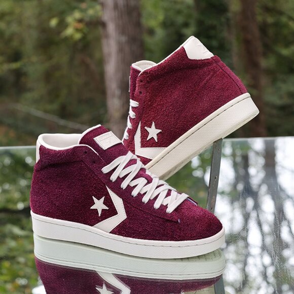 Converse Pro Leather Mid Dark Sangria - Picture 3 of 13